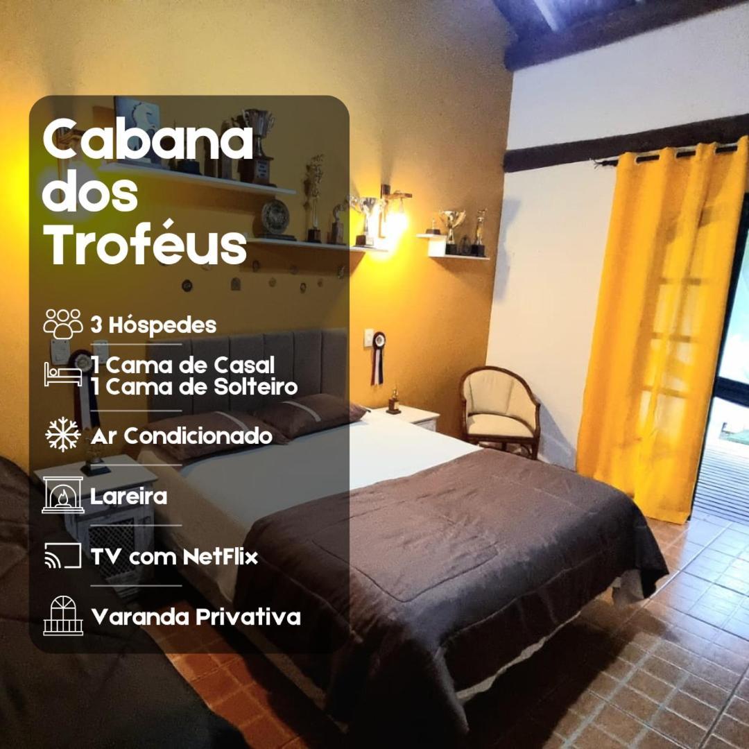 Cabanas Espada De Sao Jorge São Roque Exterior foto